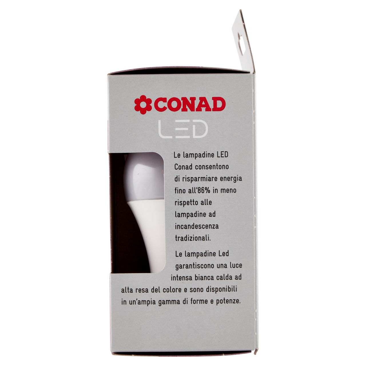 CONAD Led 10W 1055 Lumen E27 Luce Calda