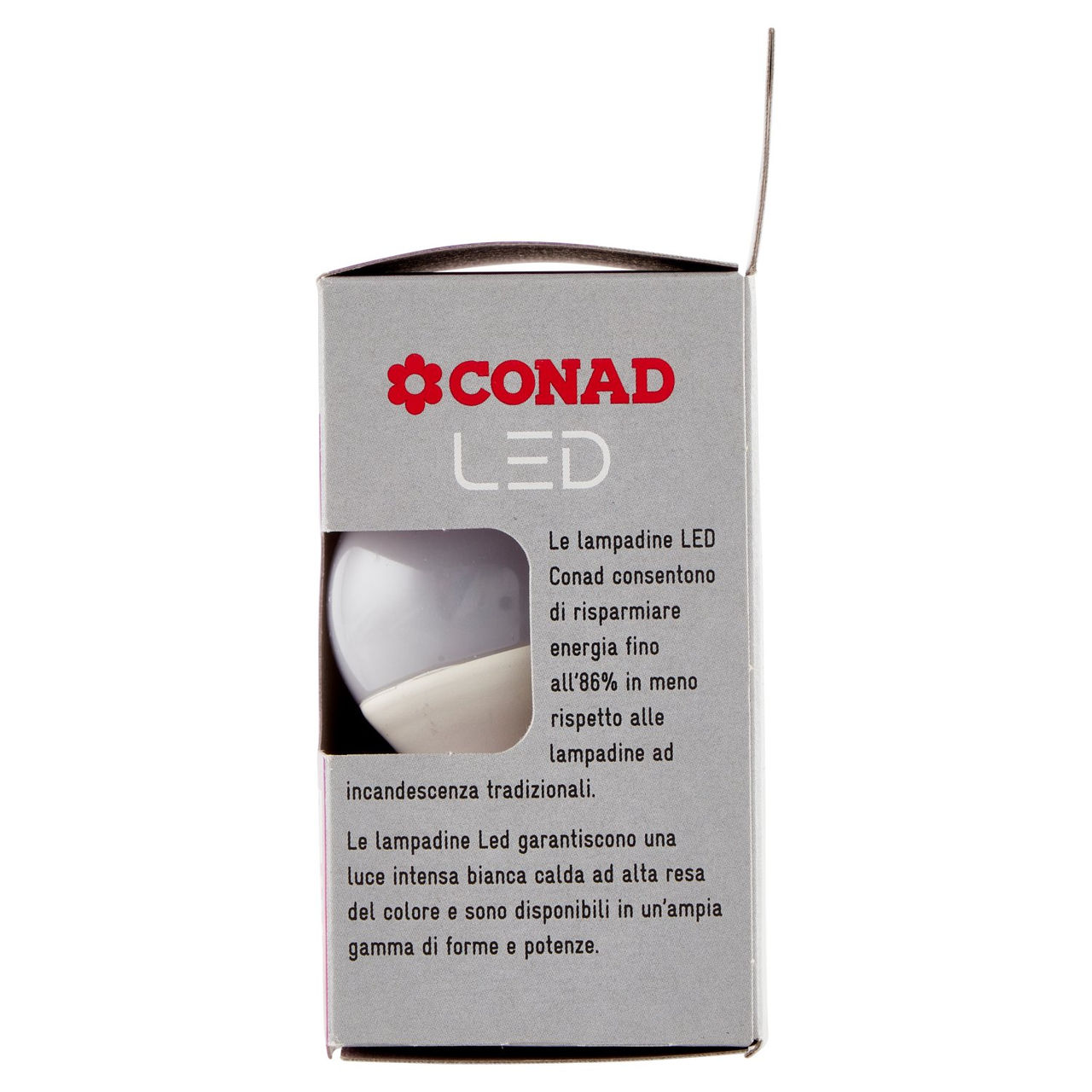 CONAD Led 3.2W 250 Lumen E27 Luce Calda