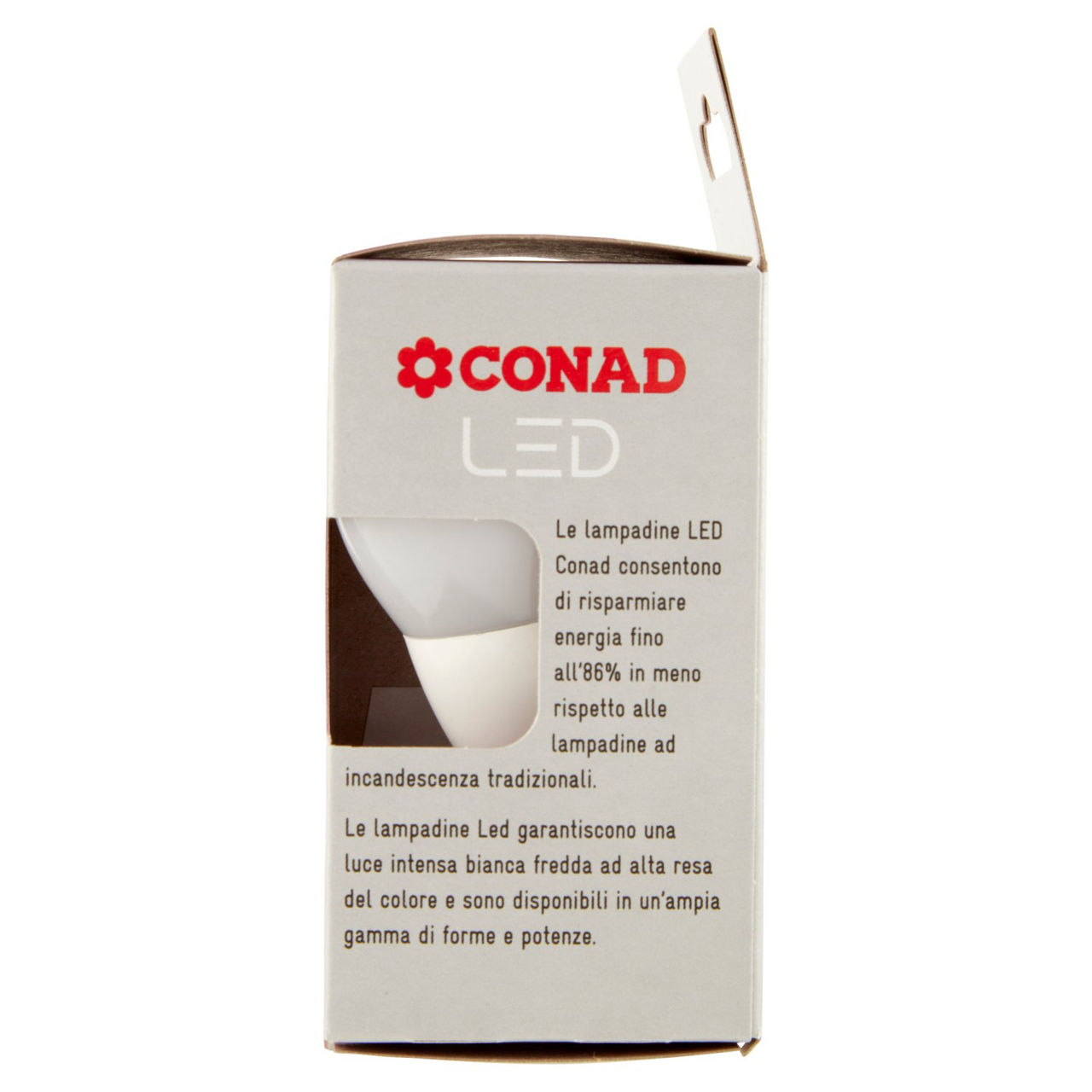 CONAD Led 4,9W 470 Lumen E14 Luce Fredda