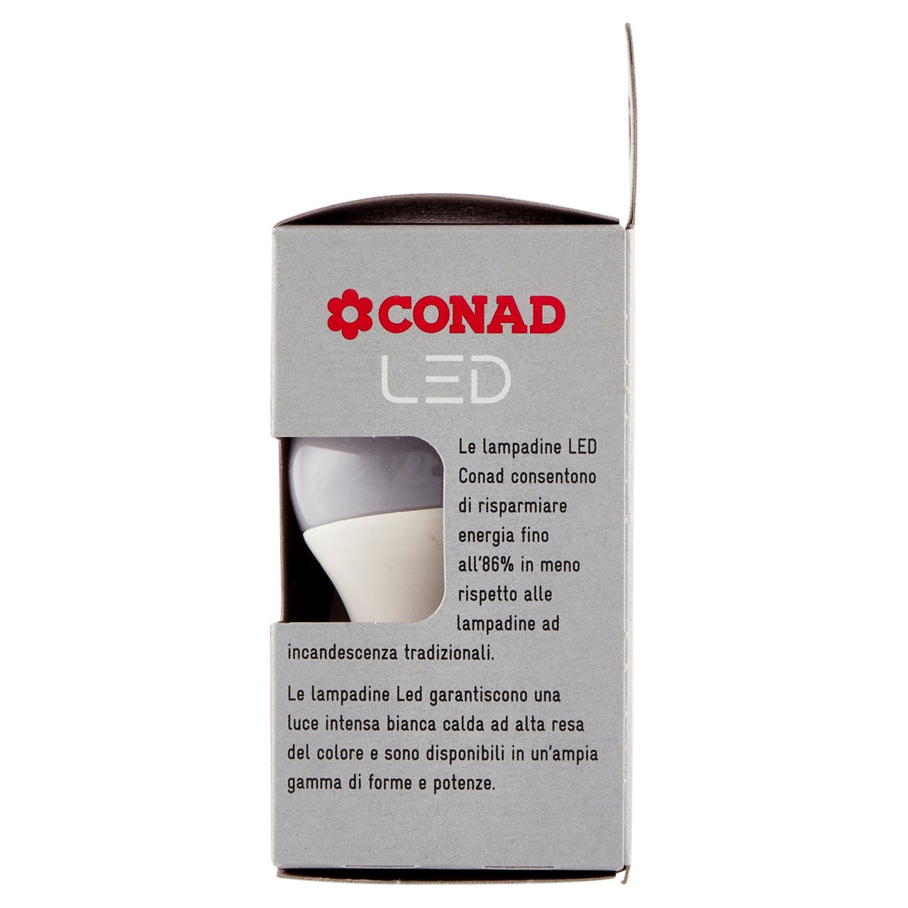 CONAD Led 5.5W 470 Lumen E14 Luce Calda