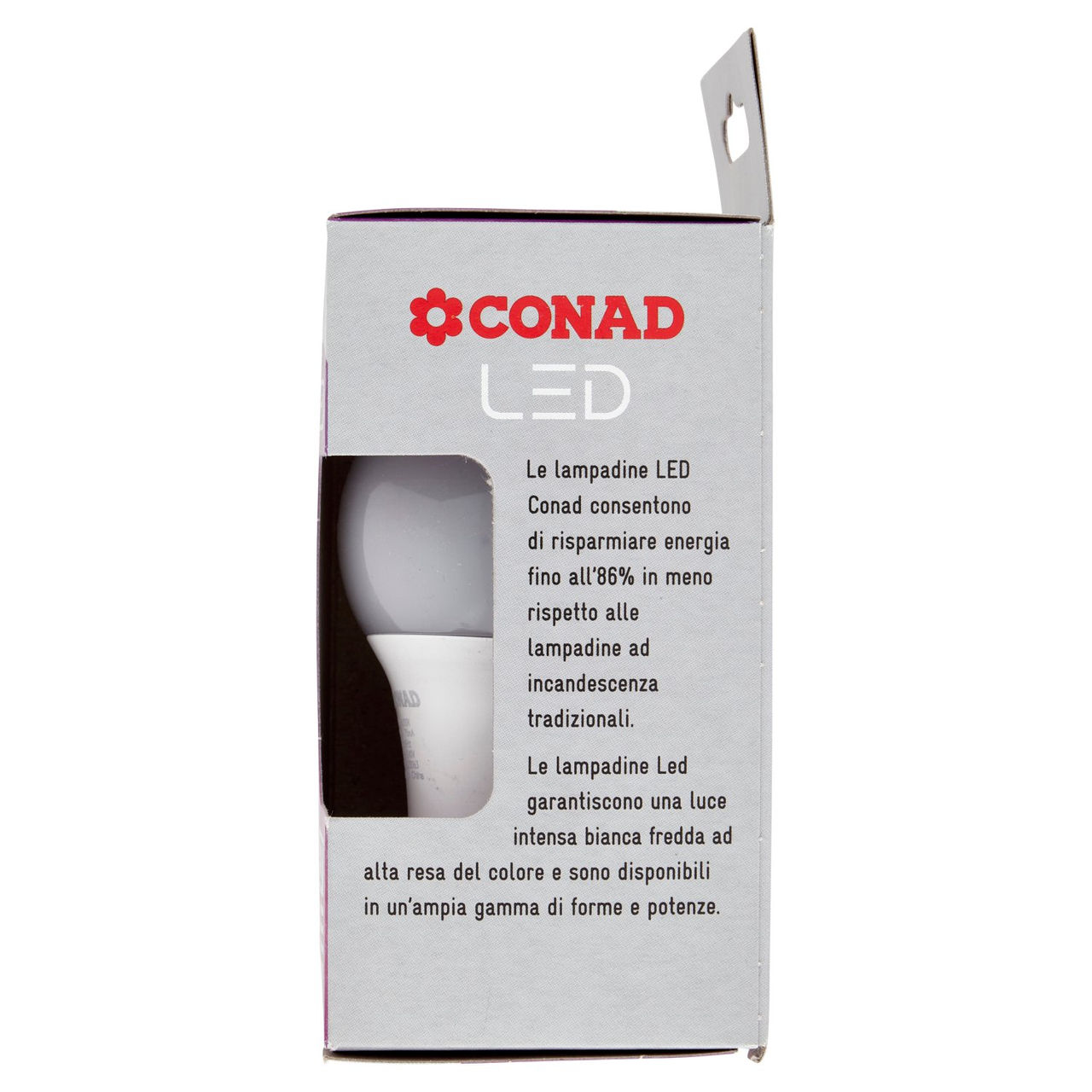 CONAD Led 8W 806 Lumen E27 Luce Fredda