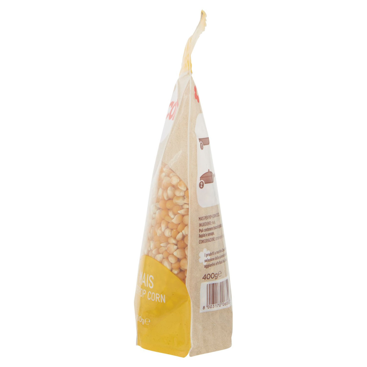 Mais per Pop Corn 400 g Conad in vendita online