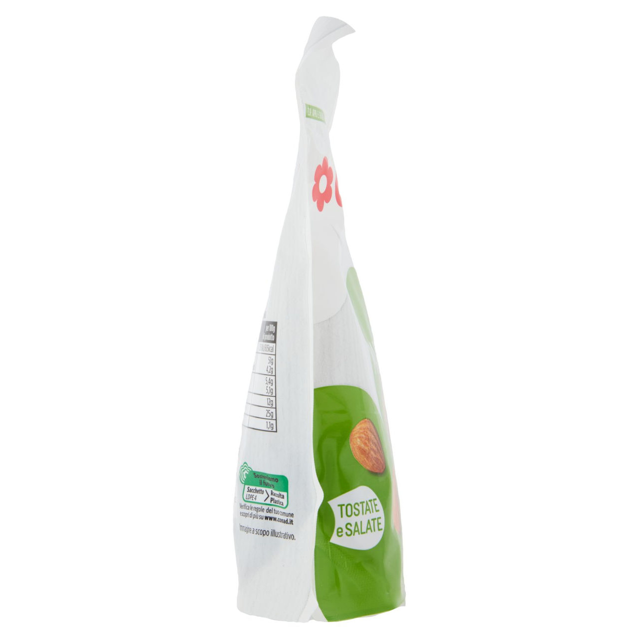 CONAD Mandorle Tostate e Salate 150 g