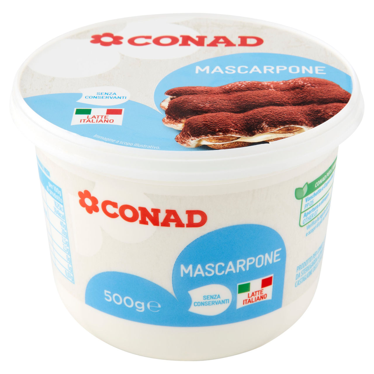 Mascarpone g. 500 Conad