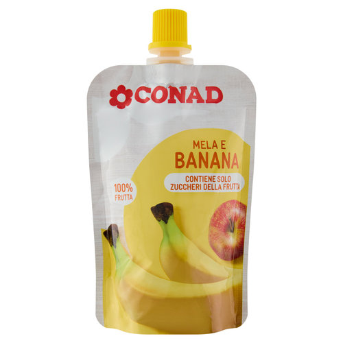 CONAD Mela e Banana 100 g