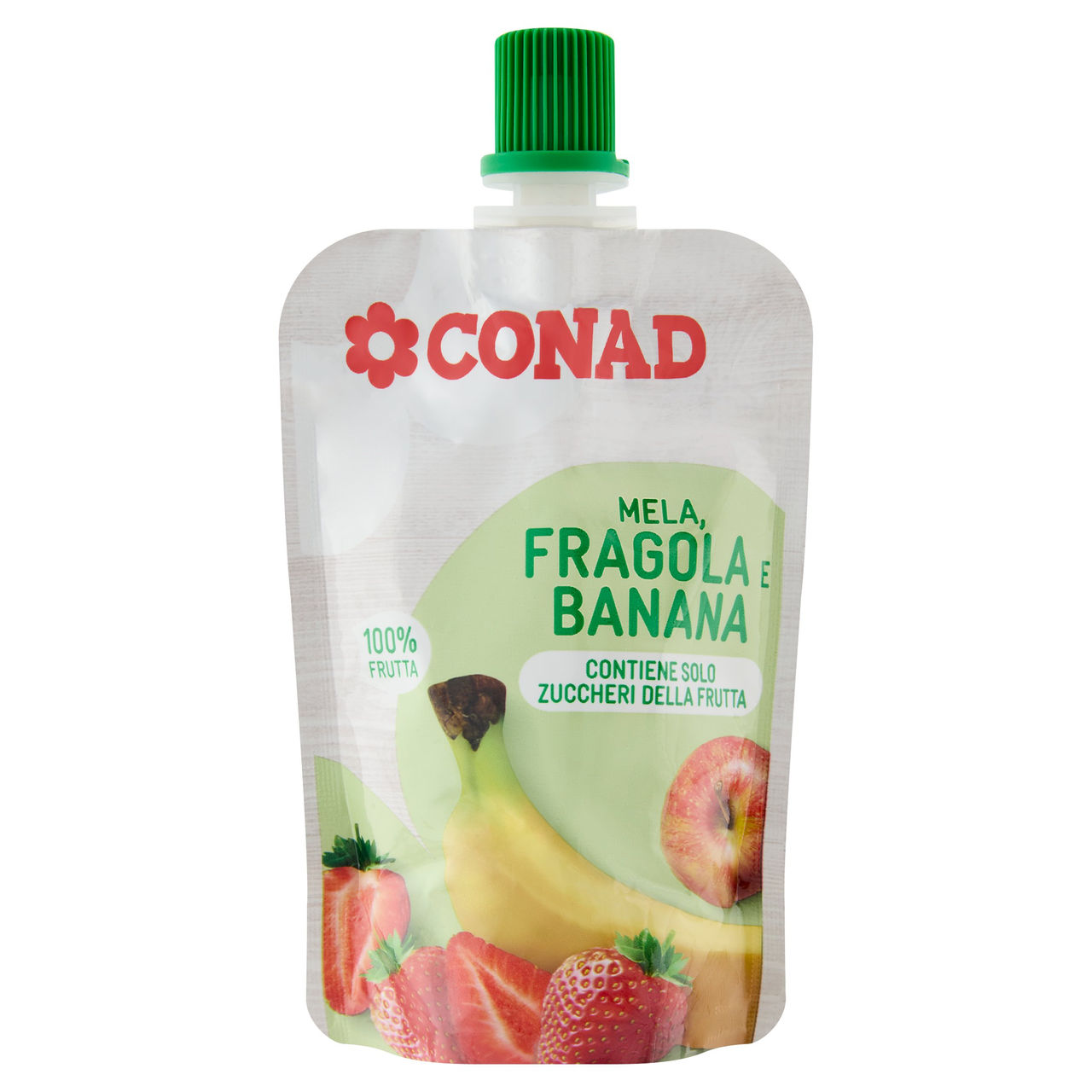 CONAD Mela, Fragola e Banana 100 g