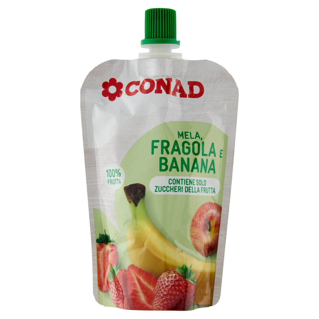 CONAD Mela, Fragola e Banana 100 g