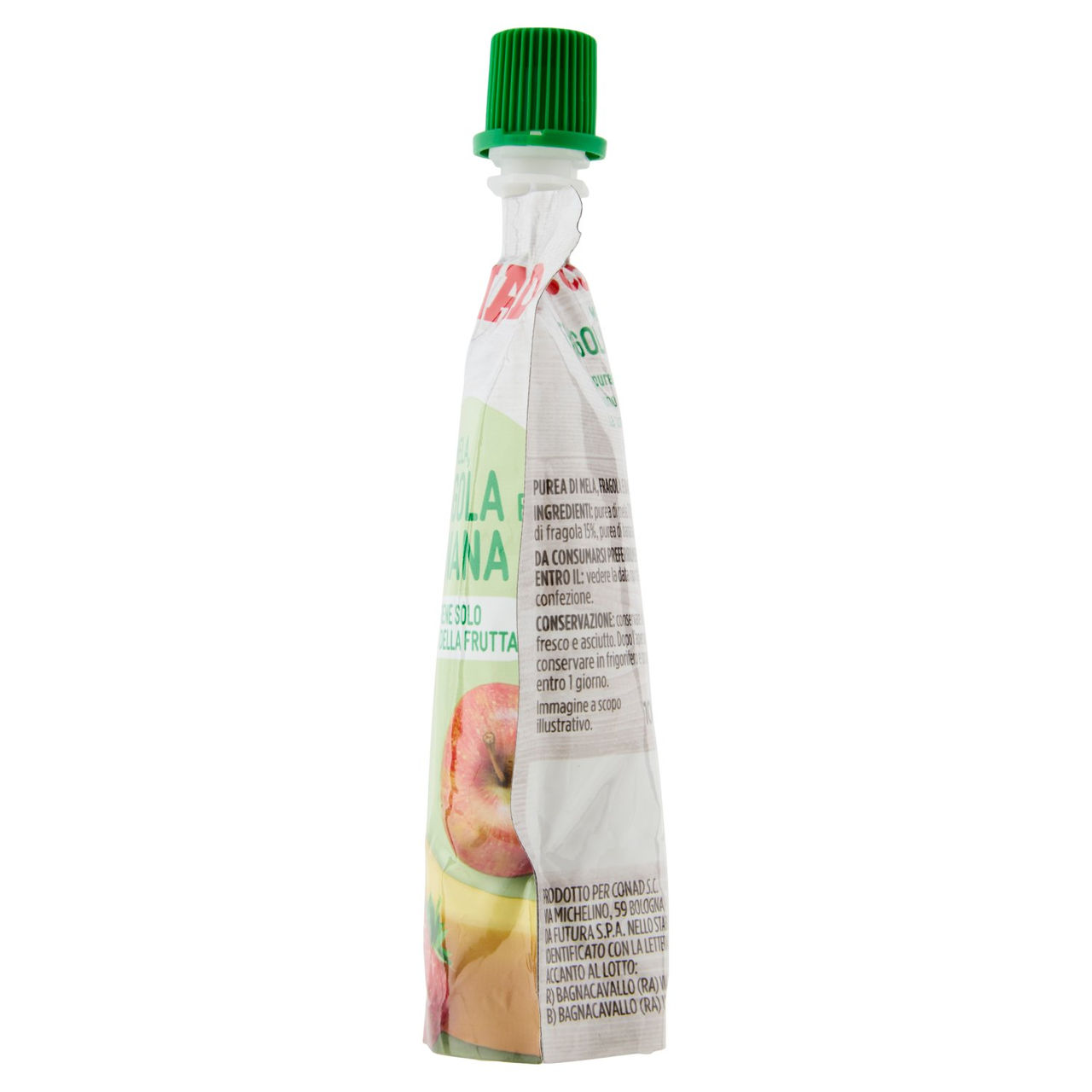 CONAD Mela, Fragola e Banana 100 g