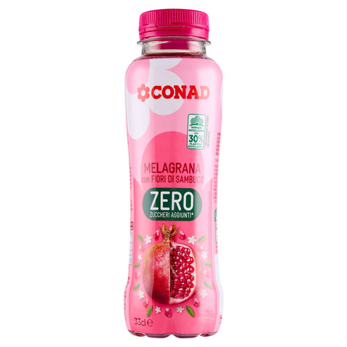 CONAD Melagrana con Fiori di Sambuco Zero Zuccheri Aggiunti* 33 cl