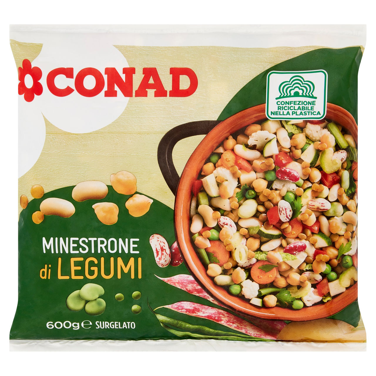 Minestrone di Legumi Surgelato Conad online