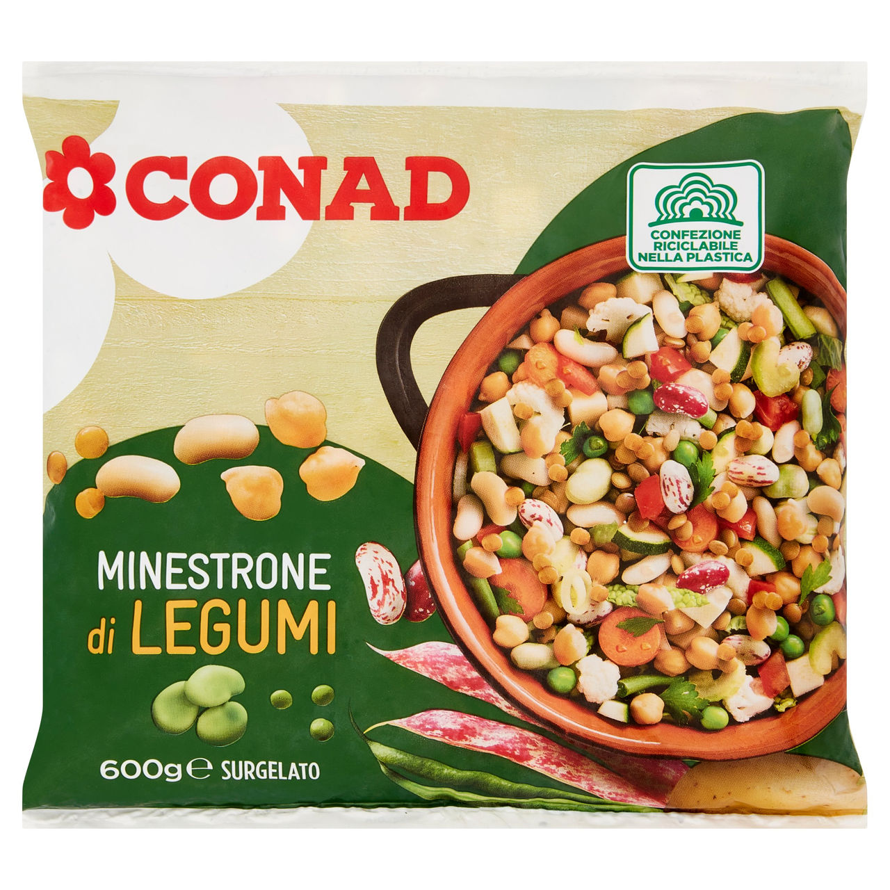 Minestrone di Legumi Surgelato Conad online