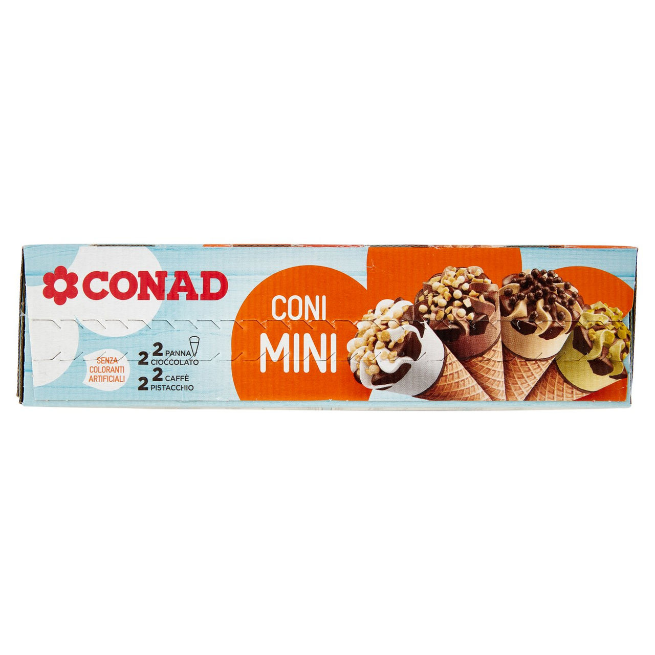 Mini Coni Gelato 8 Pezzi 320g Conad online