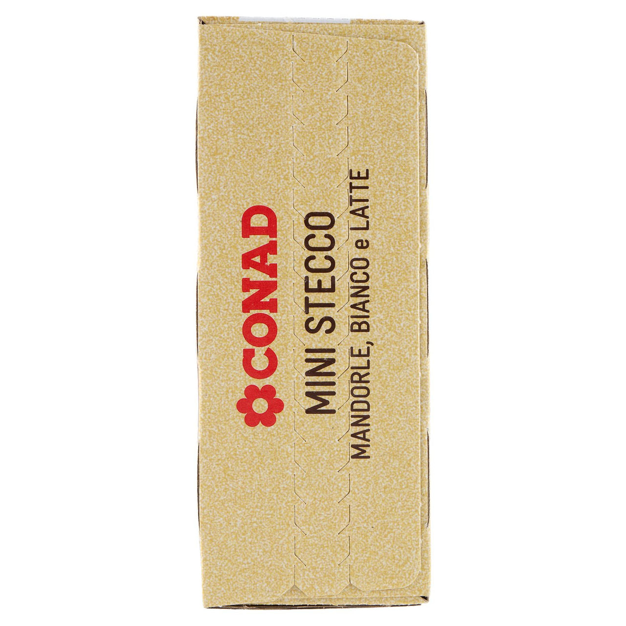 Mini Stecco Mandorle, Bianco e Latte Conad online