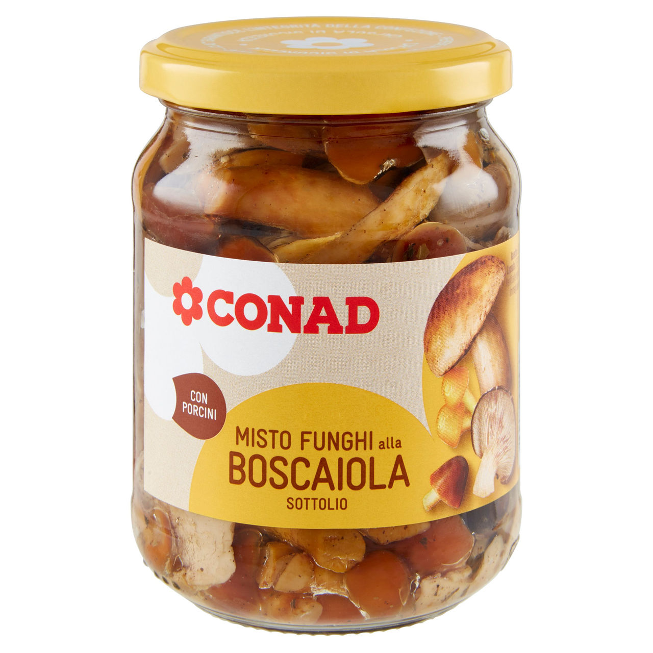 Misto Funghi alla Boscaiola Sottolio 285 g Conad