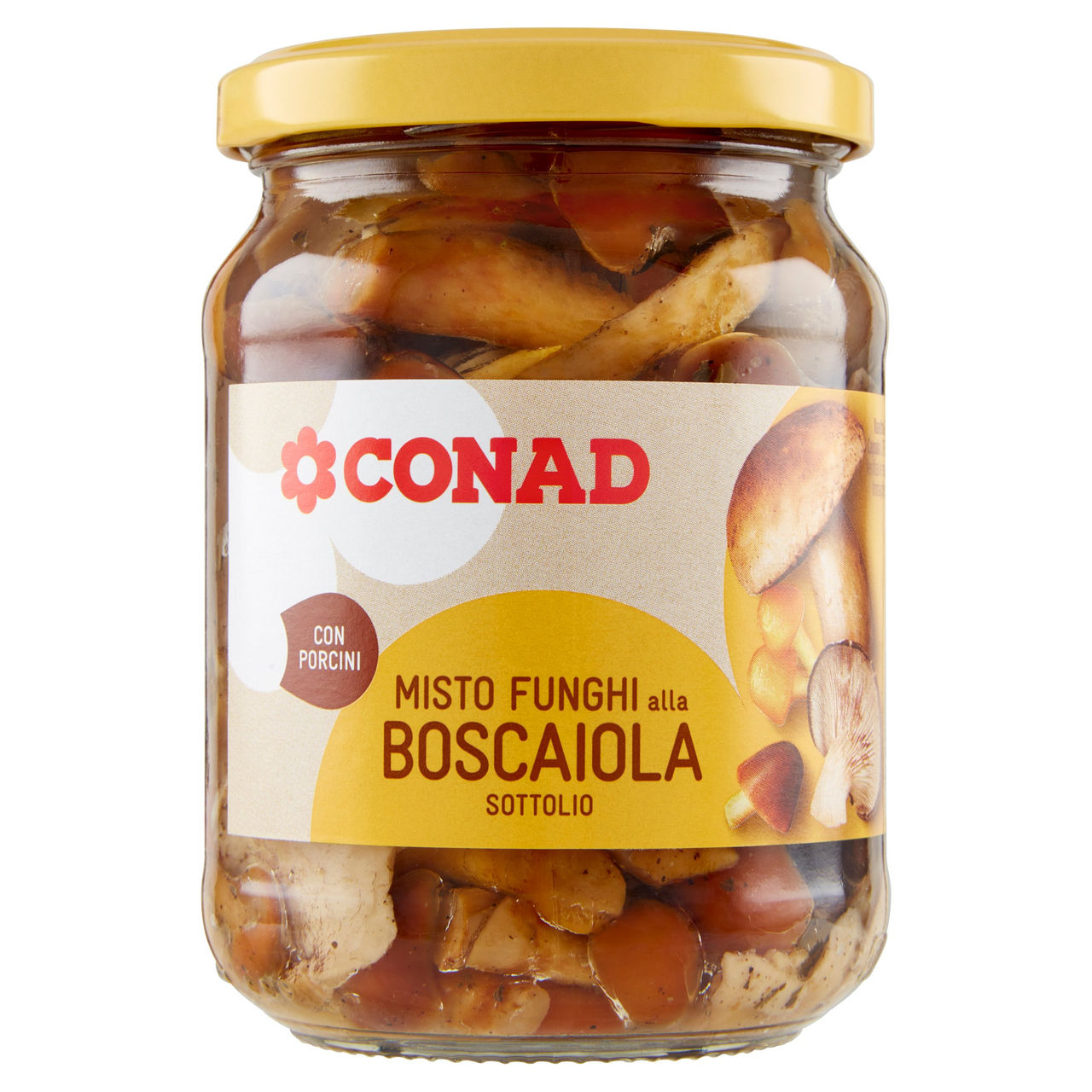 Misto Funghi alla Boscaiola Sottolio 285 g Conad