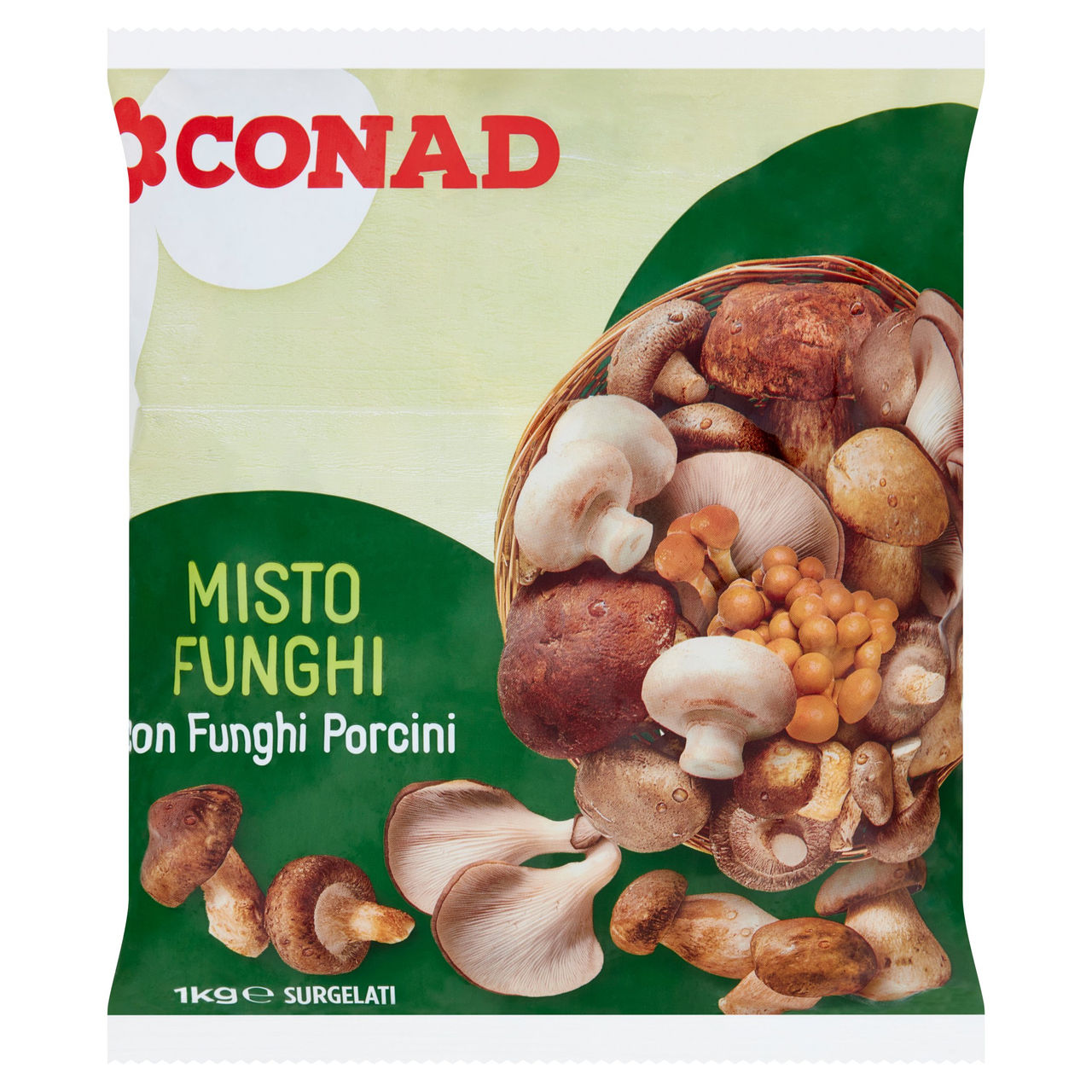 Misto Funghi Surgelati 1 kg Conad