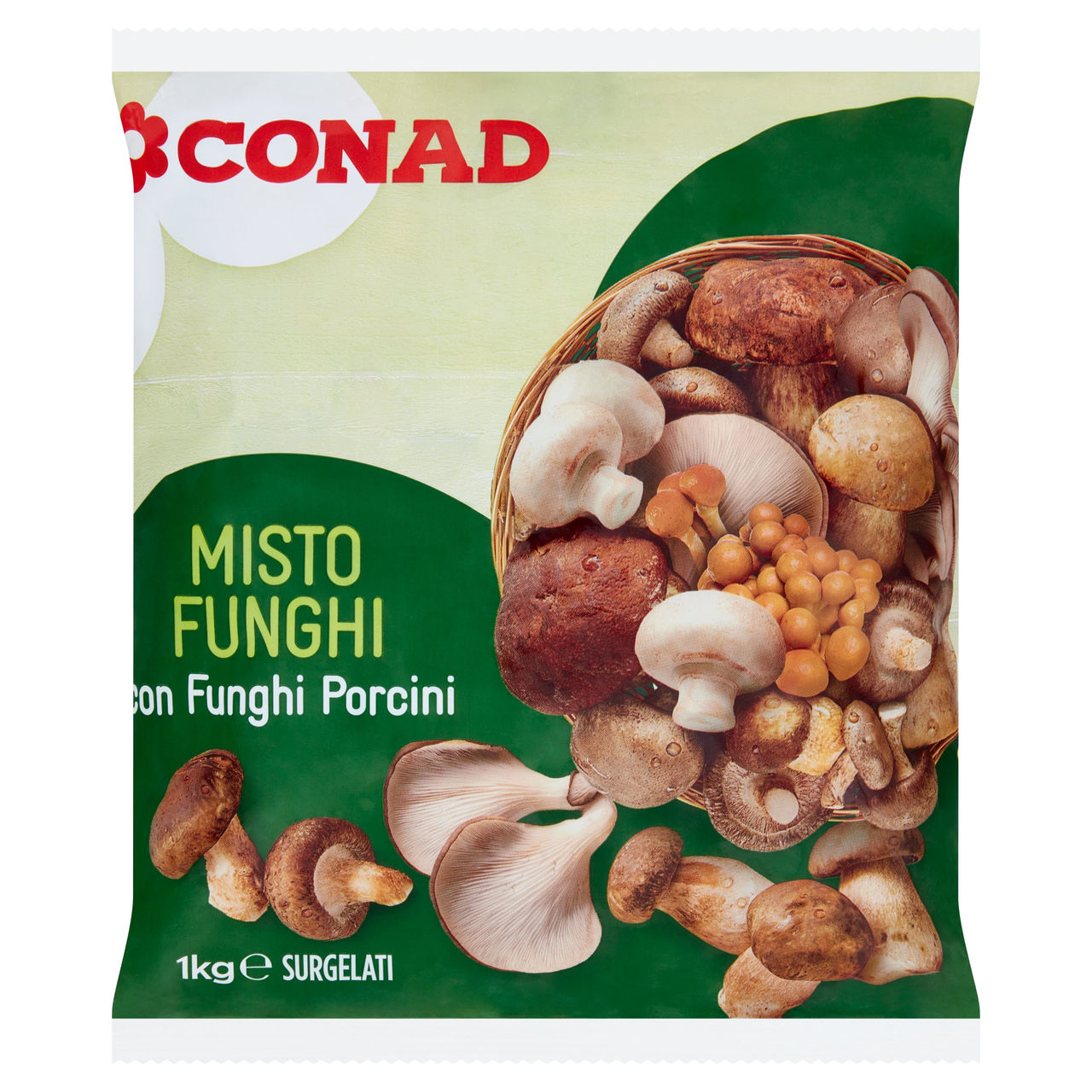 Misto Funghi Surgelati 1 kg Conad