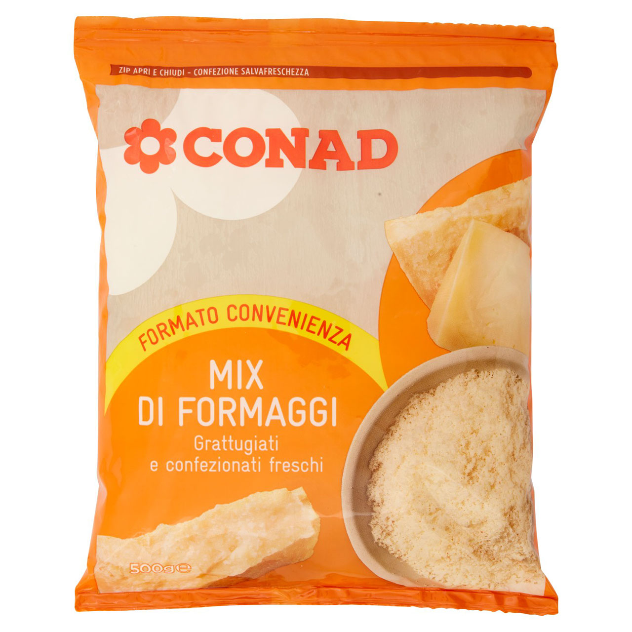 Mix formaggi grattugiati Conad in vendita online