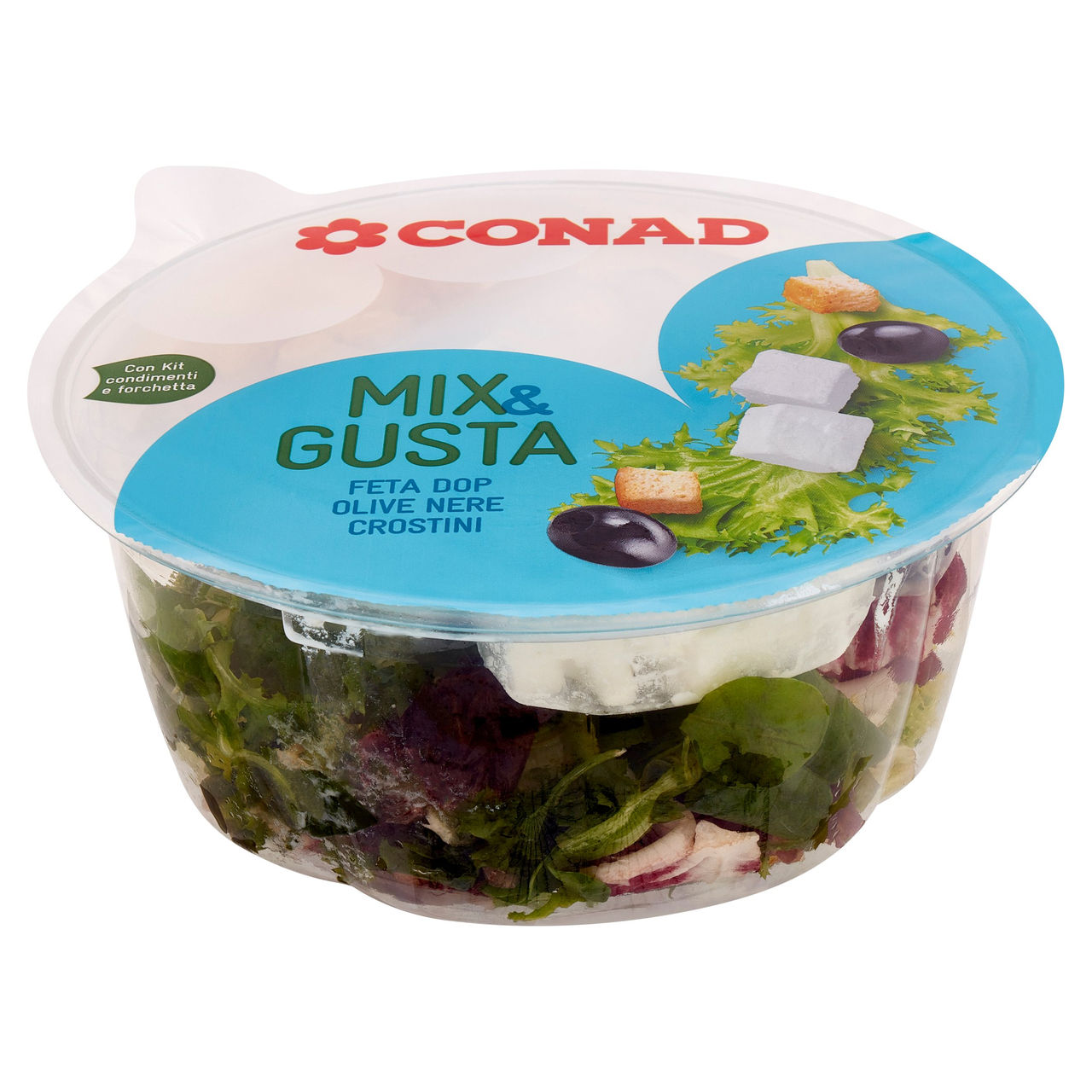 Mix & Gusta Feta Olive Nere Crostini Conad online