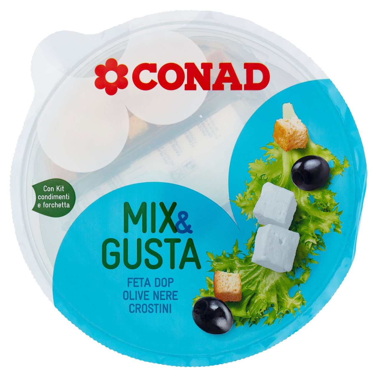 Mix & Gusta Feta Olive Nere Crostini Conad online