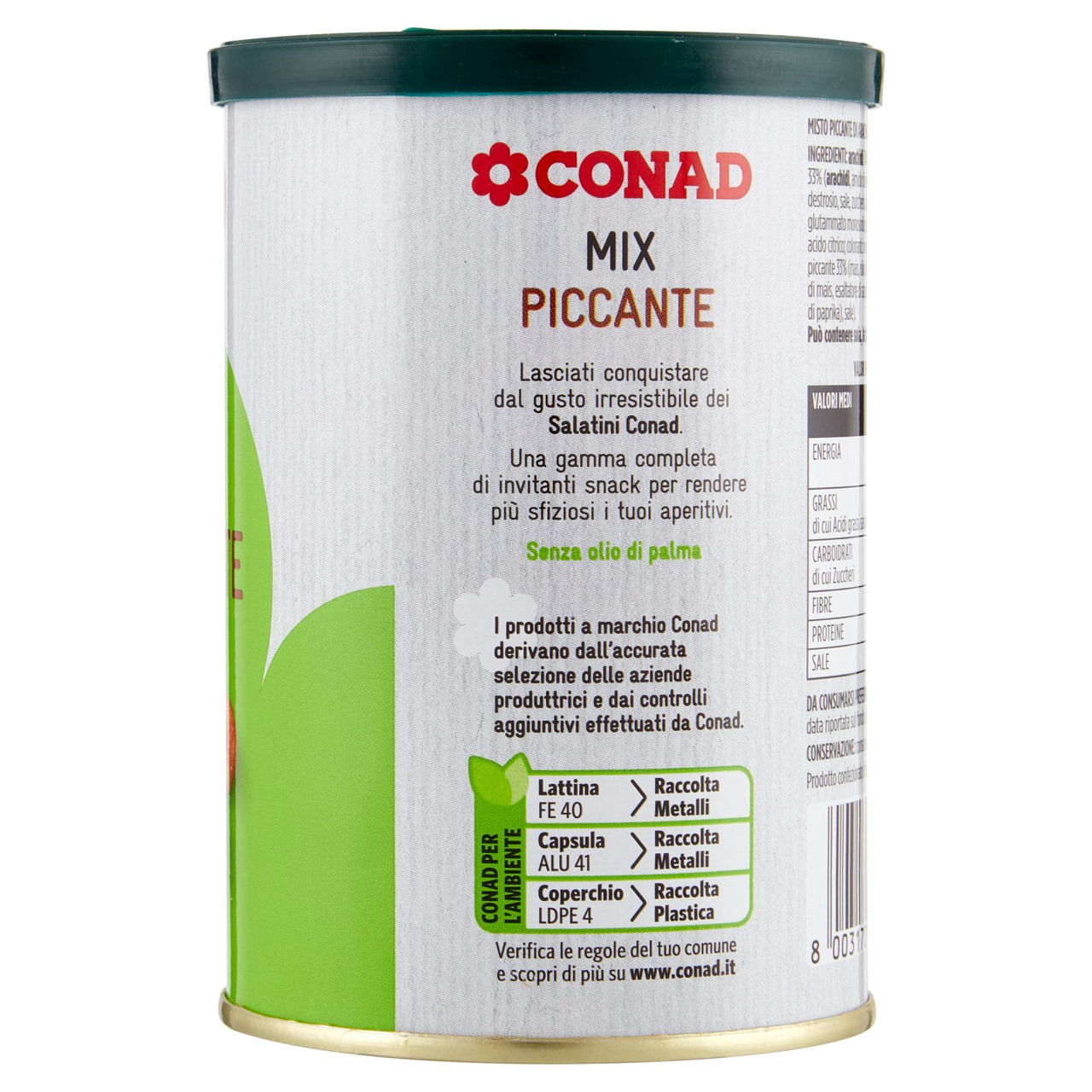 Mix Piccante 175 g Conad in vendita online