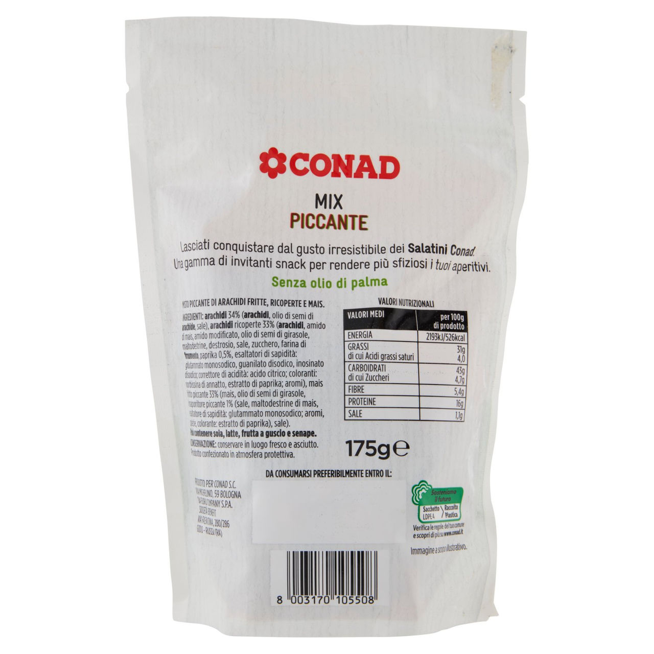 CONAD Mix Piccante 175 g