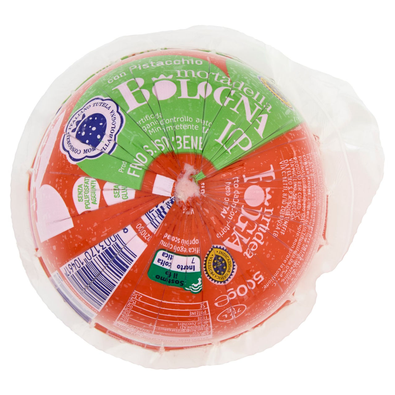 CONAD mortadella Bologna IGP con Pistacchio 500 g