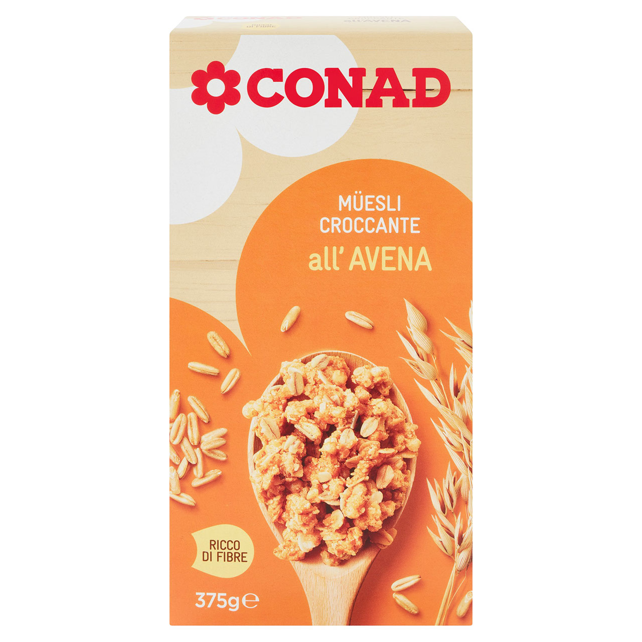 Müesli Croccante Avena 375 g Conad online