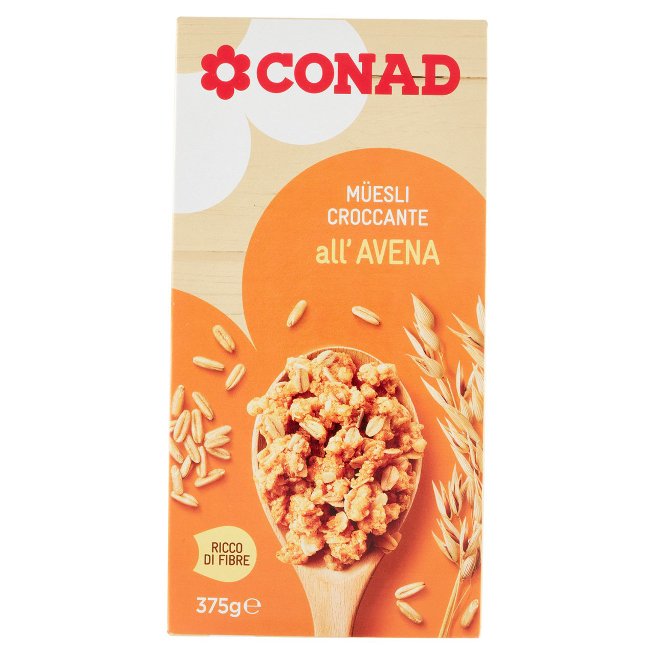 Müesli Croccante Avena 375 g Conad online