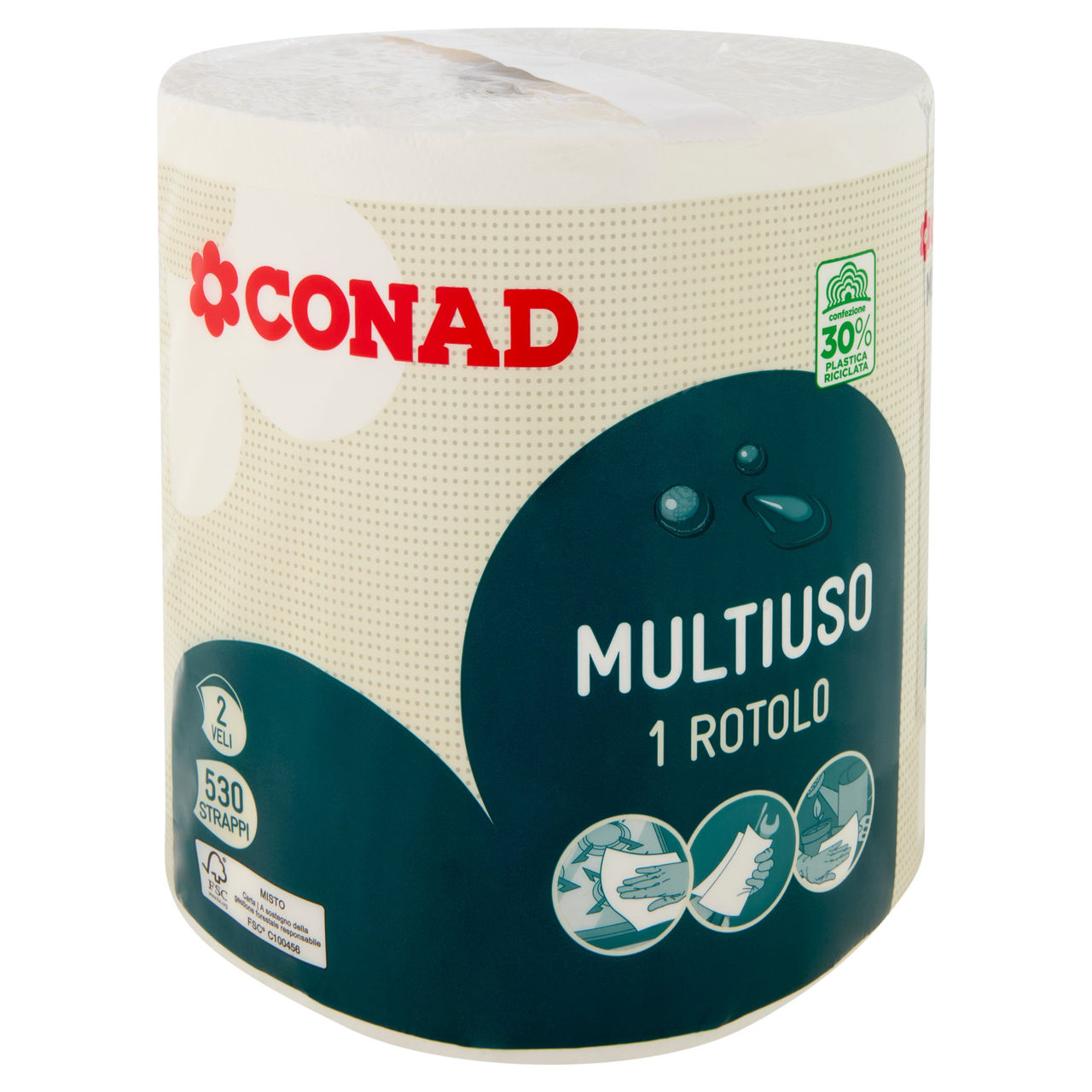 Multiuso 2 Veli 530 Strappi 1 Rotolo Conad
