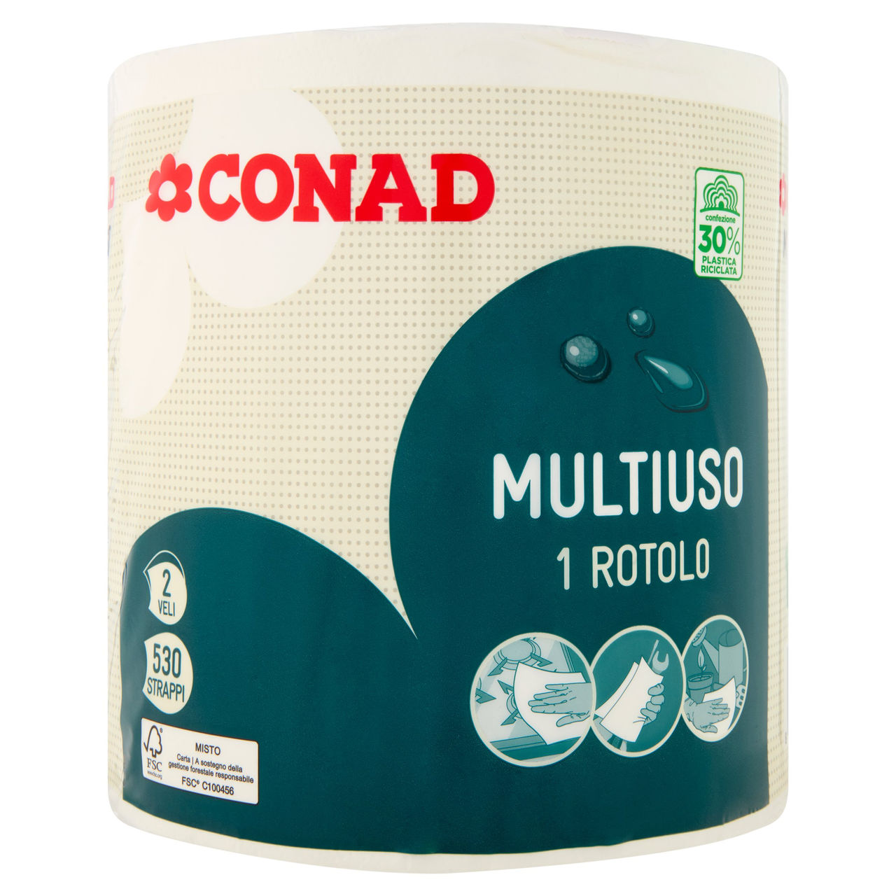 Multiuso 2 Veli 530 Strappi 1 Rotolo Conad