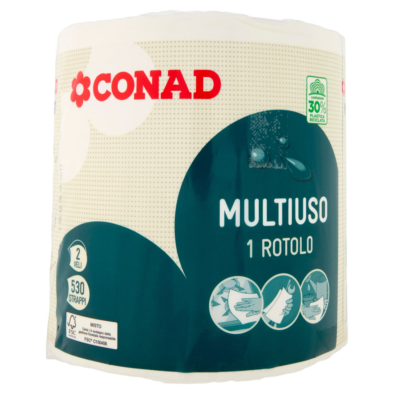 Multiuso 2 Veli 530 Strappi 1 Rotolo Conad