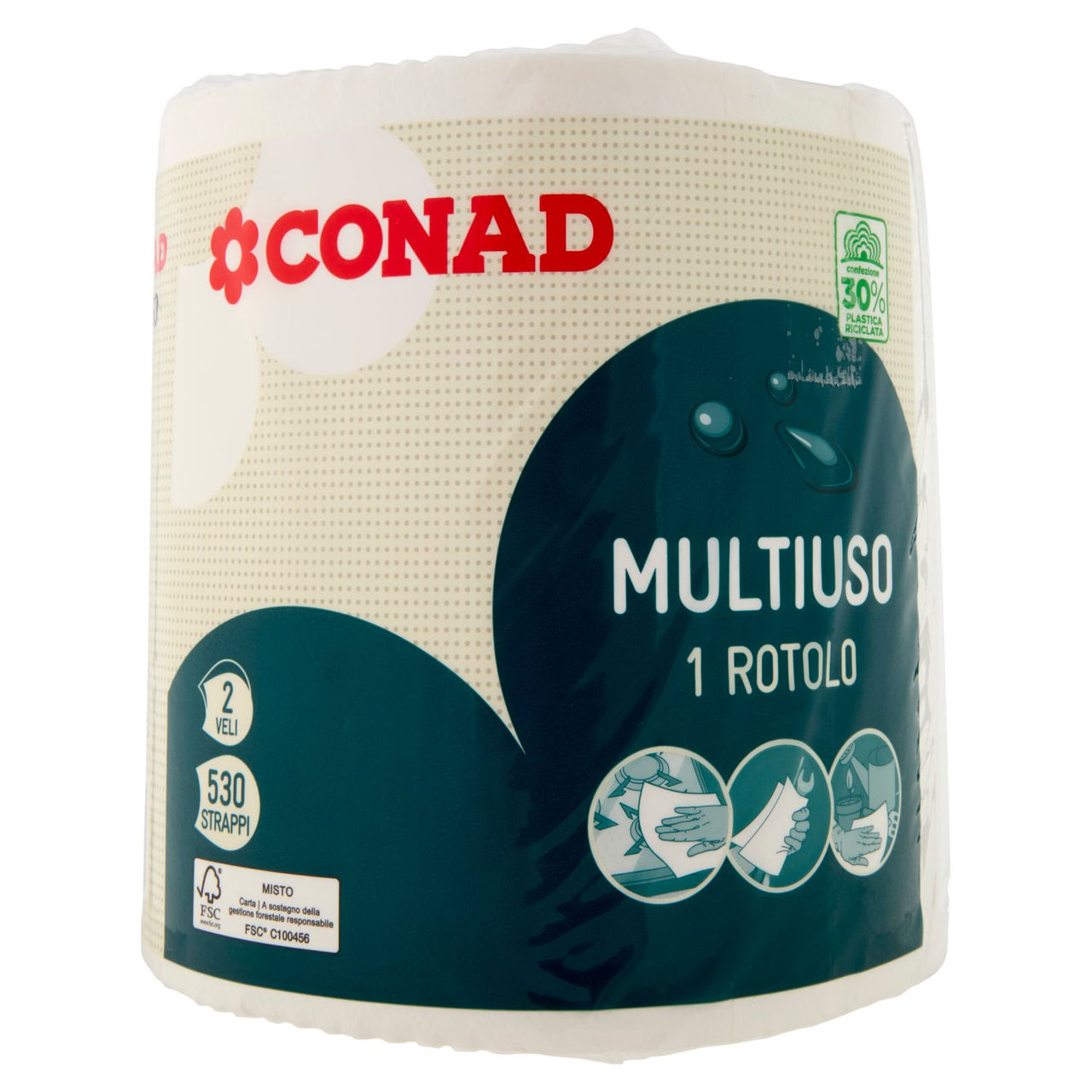 Multiuso 2 Veli 530 Strappi 1 Rotolo Conad