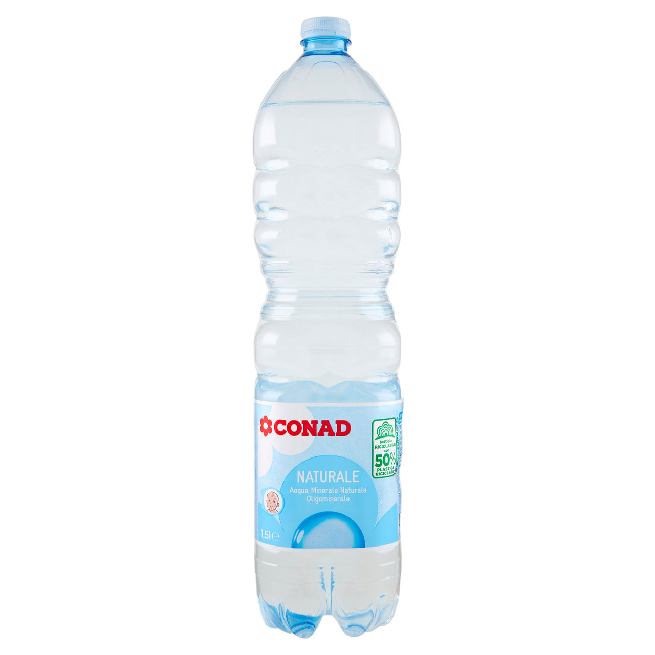 Acqua minerale naturale 1.5 l Conad