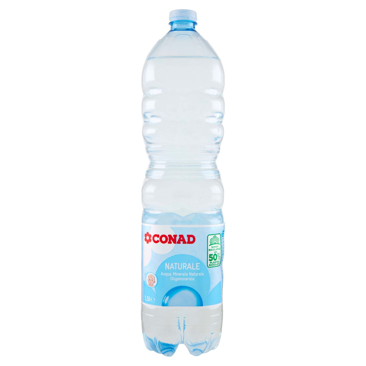 Acqua minerale naturale 1.5 l Conad