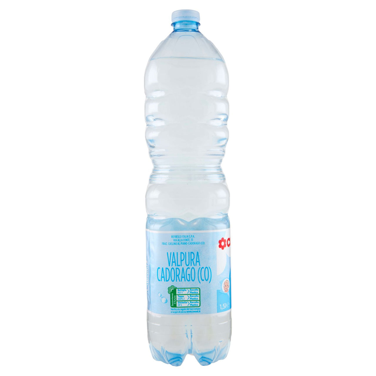 Acqua minerale naturale 1.5 l Conad