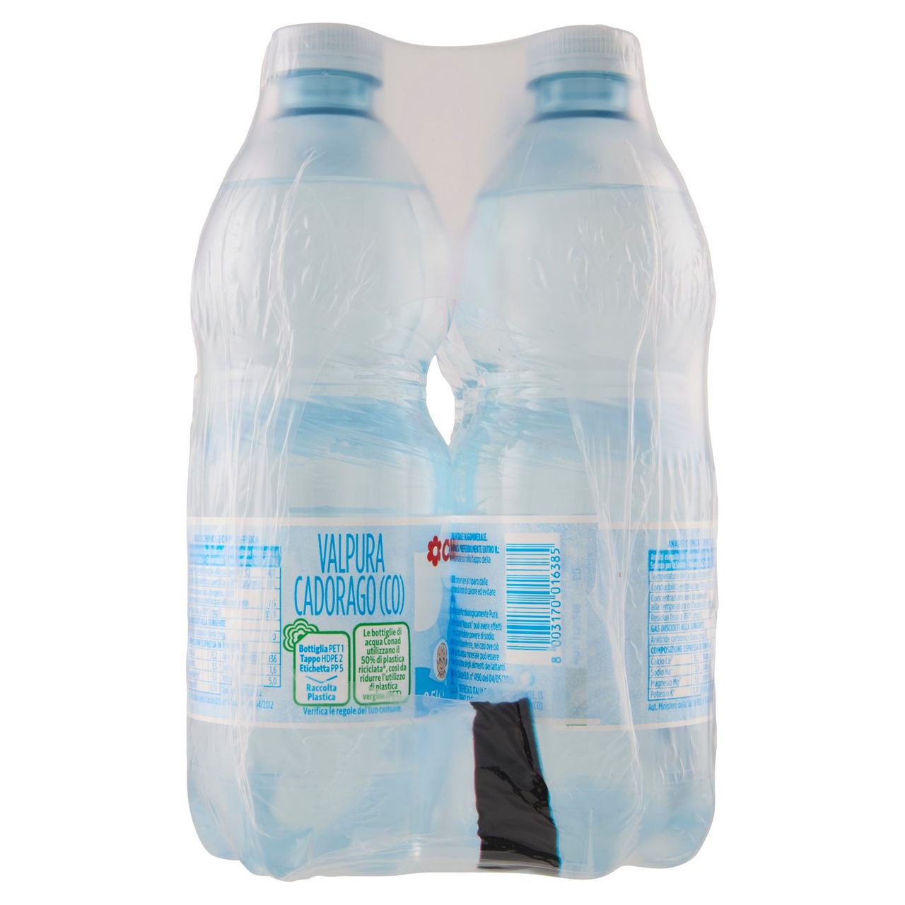 CONAD Naturale Acqua Minerale Naturale Oligominerale 6 x 0,5 l