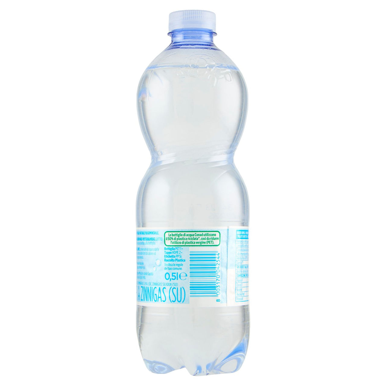CONAD Naturale Acqua Minerale Naturale Oligominerale Levia 0,5 l