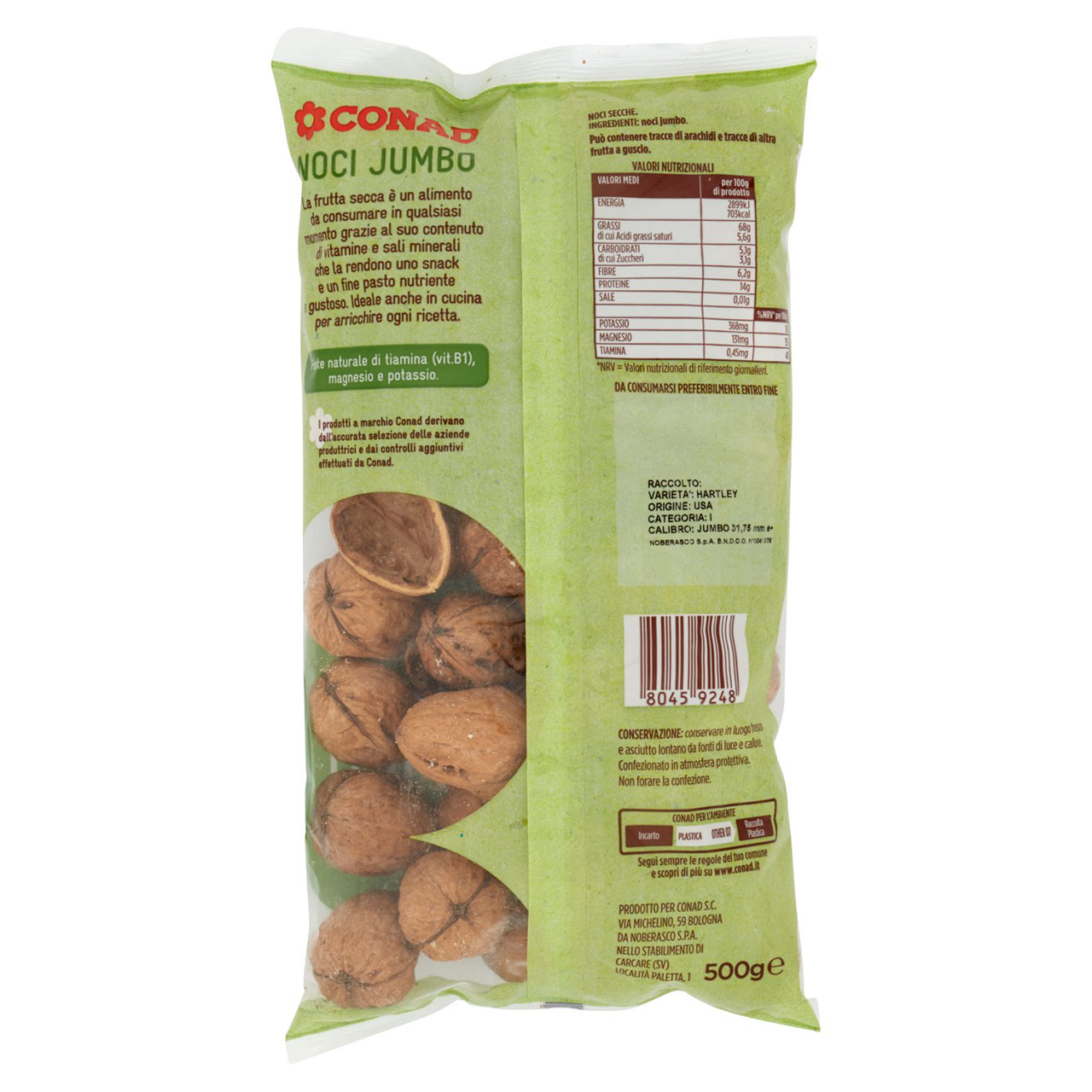 Noci Jumbo California 500 g in vendita online