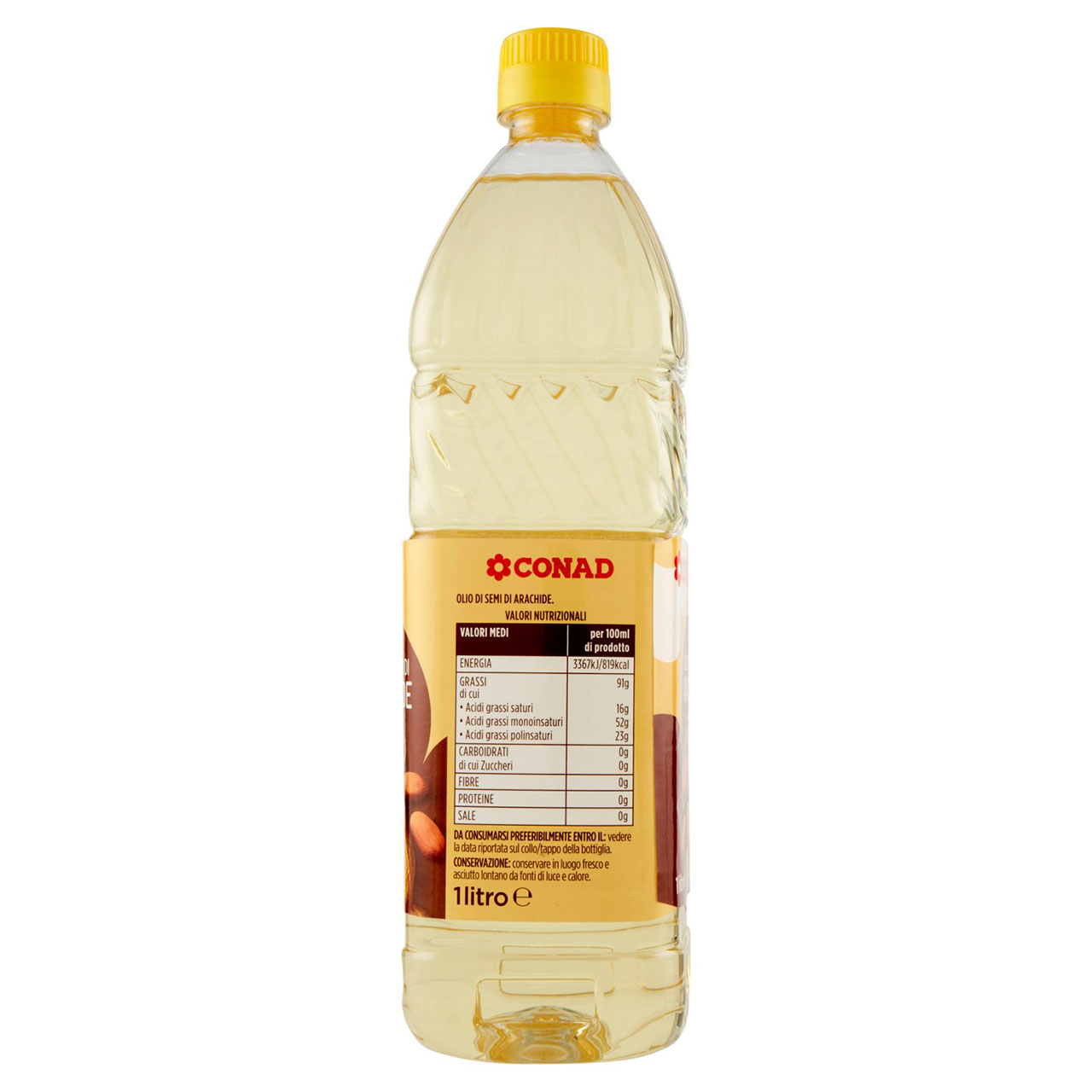 Olio di Semi di Arachide 1 litro Conad