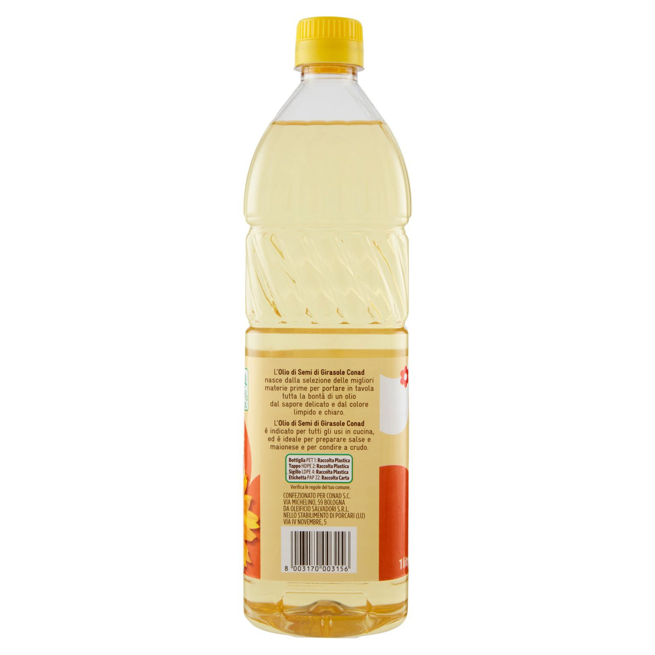 Olio di Semi di Girasole 1 litro Conad