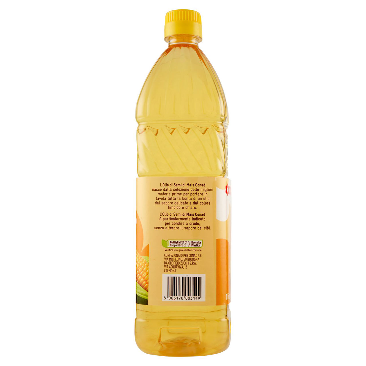 Olio di Semi di Mais 1 litro Conad