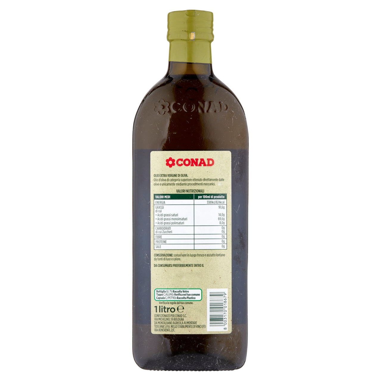 Olio Extra Vergine di Oliva Classico 1 l Conad