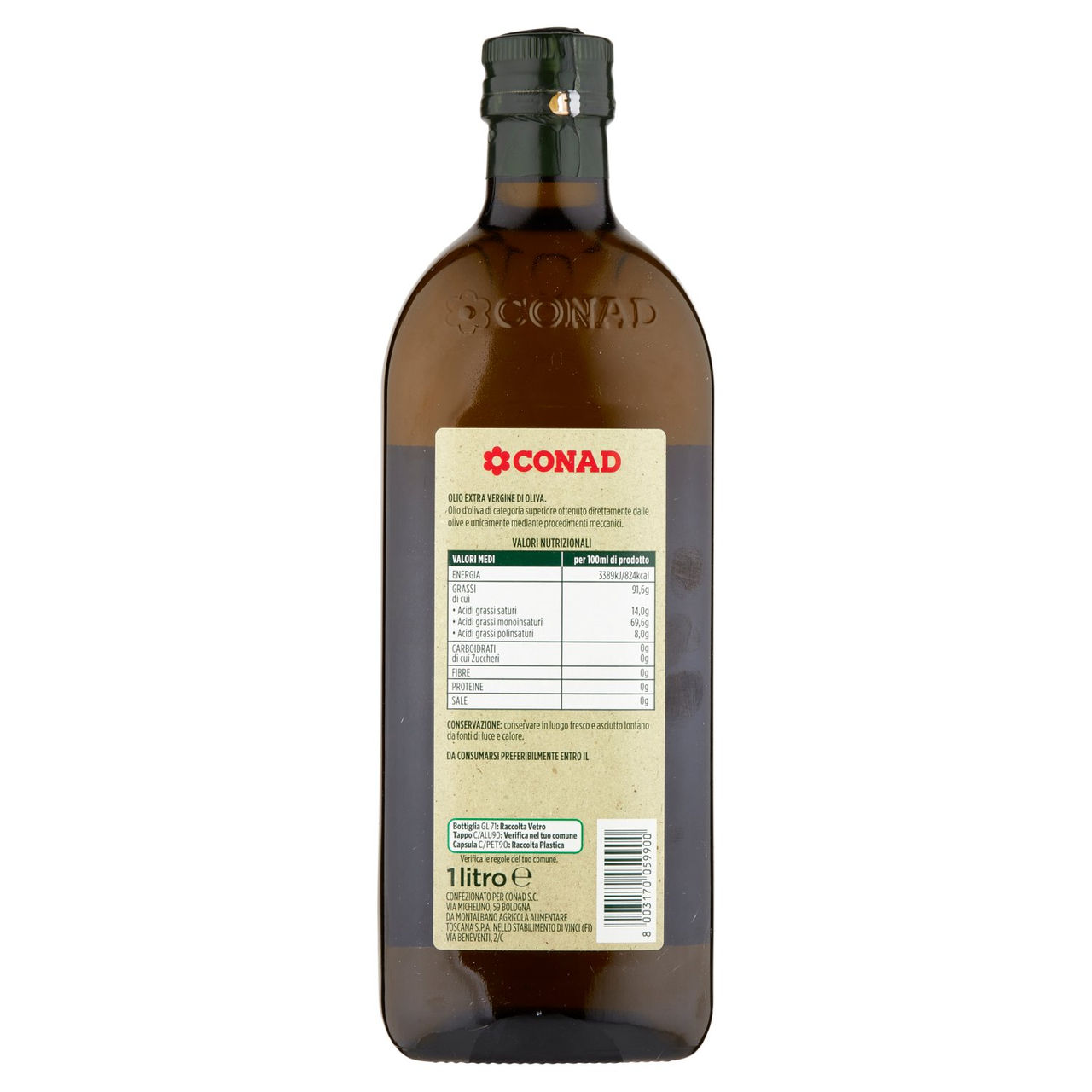 Olio Extra Vergine di Oliva Italiano Conad online