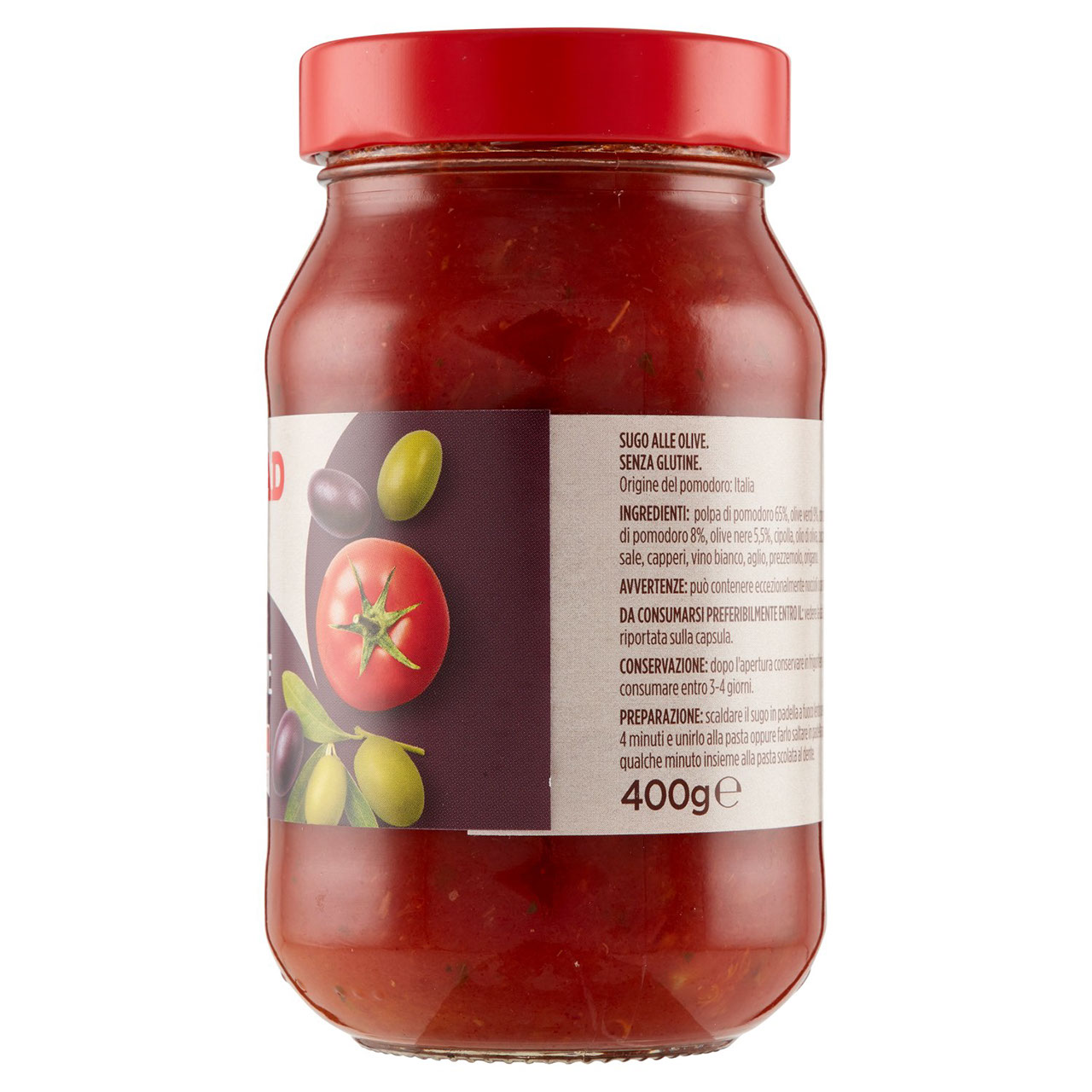 Sugo alle Olive 400 g Conad in vendita online