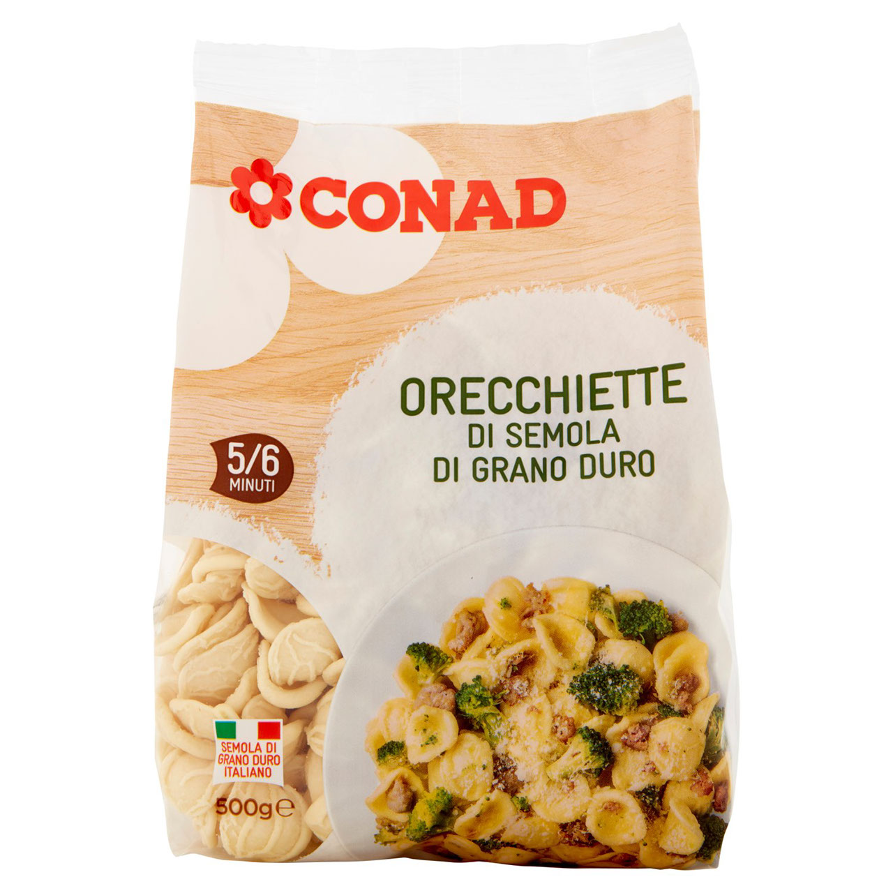 Orecchiette di semola 500 g Conad online