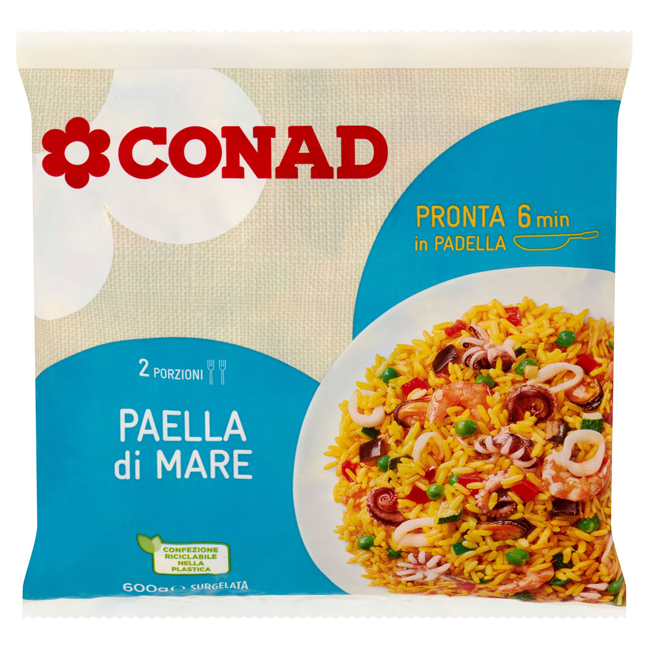 Paella di Mare Surgelata Conad in vendita online