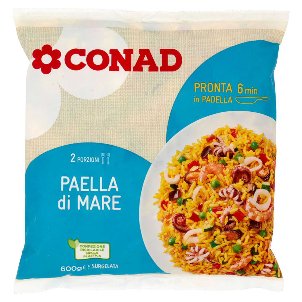 Paella di Mare Surgelata Conad in vendita online