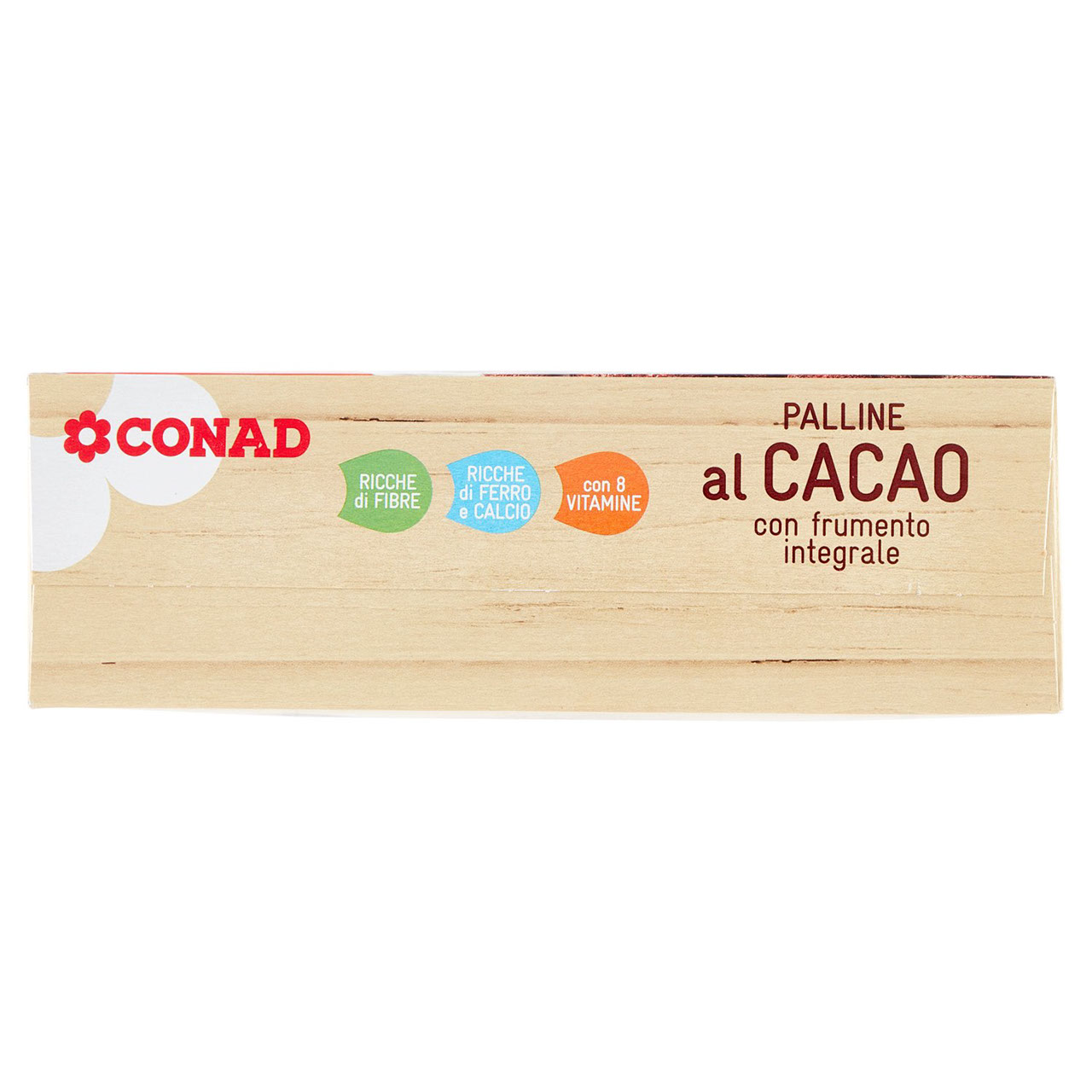 Palline al Cacao con Frumento Integrale 375g Conad