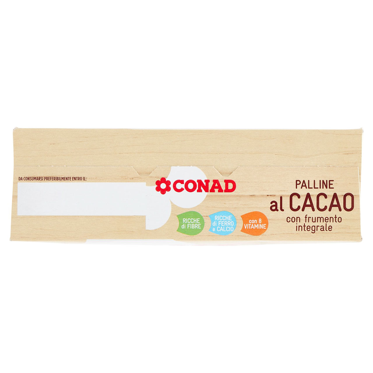 Palline al Cacao con Frumento Integrale 375g Conad